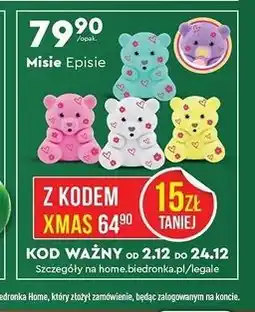 Biedronka Misie Episie oferta