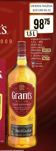 Dino Whisky Grant's 1,5L oferta
