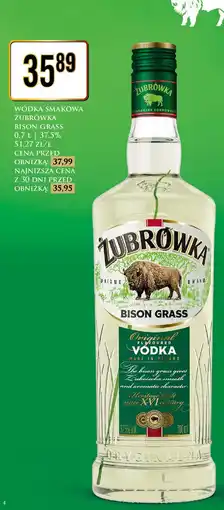 Dino Wódka smakowa Żubrówka Bison Grass oferta