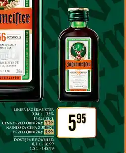 Dino Likier Jagermeister oferta
