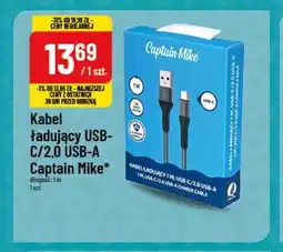 Polomarket Kabel ładujący USB-C/2.0 USB-A Captain Mike oferta