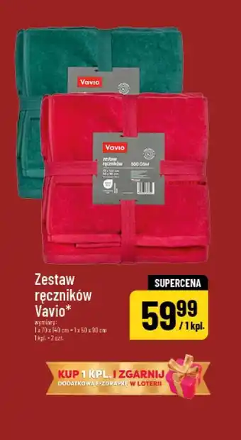 Zestaw ręczników Vavio