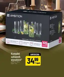 Polomarket Komplet szklanek wysokich Ambition oferta