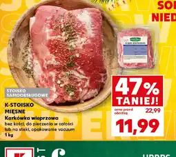 Kaufland Karkówka wieprzowa oferta