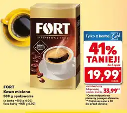 Kaufland FORT Kawa mielona oferta