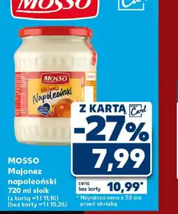 Kaufland MOSSO Majonez oferta
