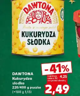 Kaufland Kukurydza słodka oferta