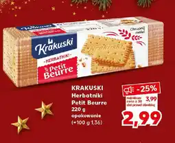 Kaufland KRAKUSKI Herbatniki oferta