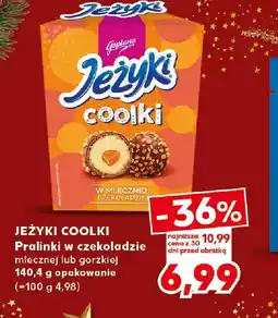Kaufland JEZYKI COOLKI Pralinki w czekoladzie oferta