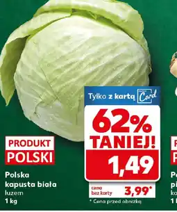 Kaufland Kapusta biała oferta