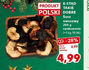 Kaufland Susz owocowy oferta