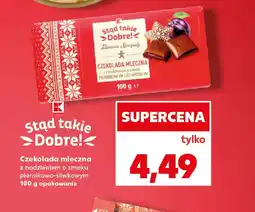 Kaufland Stąd takie Dobre! Czekolada mleczna oferta