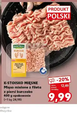 Kaufland Mięso mielone z fileta z piersi kurczaka oferta