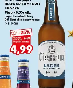 Kaufland Piwo Arcyksiążęcy Browar Zamkowy Cieszyn Lager oferta