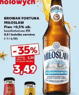 Kaufland Piwo Miłosław Bezalkoholowe IPA oferta