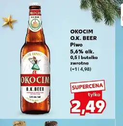 Kaufland OKOCIM O.K. BEER oferta