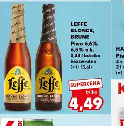 Kaufland Piwo Leffe oferta