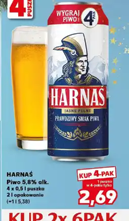 Kaufland Piwo Harnaś oferta