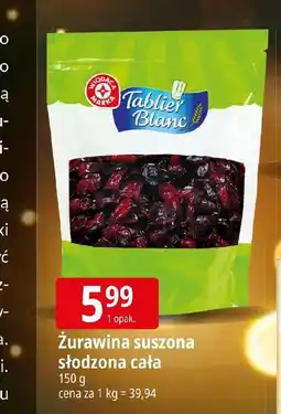 E.Leclerc Żurawina suszona Tablier Blanc oferta