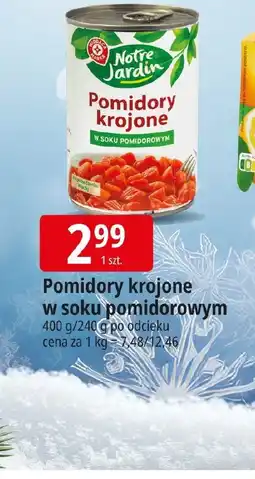 E.Leclerc Pomidory krojone Notre Jardin oferta