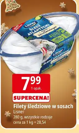 E.Leclerc Filety śledziowe Lisner oferta