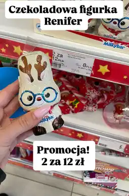 Dealz Czekoladowa figurka Renifer Milkybar oferta