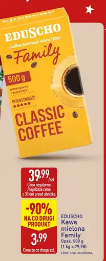 ALDI Kawa mielona EDUSCHO Family Classic Coffee oferta