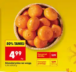 Biedronka Mandarynka na wagę oferta