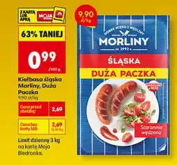 Biedronka Kiełbasa śląska 100g oferta