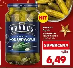Kaufland Krakus, Ogórki konserwowe oferta
