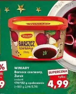 Kaufland Winiary Barszcz Czerwony, żurek oferta