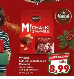 Kaufland Wawel, cukierki czekoladowe Michałki oferta