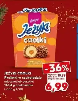 Kaufland Jeżyki Coolki Pralinki w czekoladzie oferta