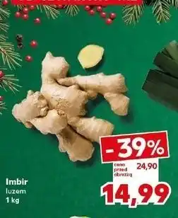 Kaufland Imbir luzem oferta