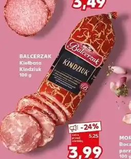 Kaufland Kiełbasa Kindziuk oferta