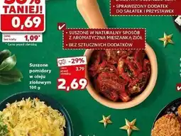 Kaufland Suszone pomidory w oleju ziołowym oferta