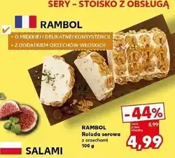 Kaufland Rambo Rolada serowa z orzechami oferta