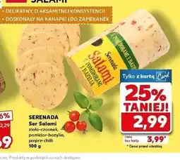 Kaufland Serenada Ser Salami oferta