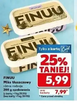 Kaufland FINUU Miks tłoczony oferta