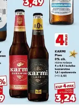 Kaufland Karmi piwo 0% ALK oferta