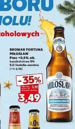 Kaufland Browar Fortuna Miłosław oferta