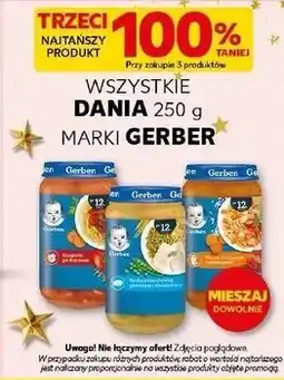 Kaufland Wszystkie dania 250 g marki Gerber oferta