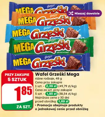 Wafel Grześki Mega
