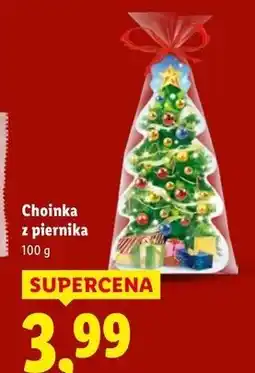 Lidl Choinka z piernika oferta