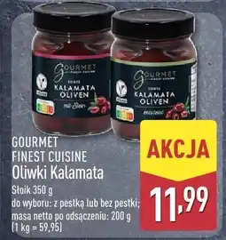 ALDI Oliwki Kalamata z pestką lub bez Gourmet Finest Cuisine oferta