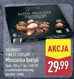ALDI Mieszanka daktyli w czekoladzie mlecznej, gorzkiej i białej Gourmet Finest Cuisine oferta