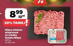 Netto Mięso mielone wieprzowe ze schabu Sztuka Mięsa oferta