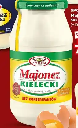 Kaufland Majonez Kielecki 500 ml Społem Kielce oferta
