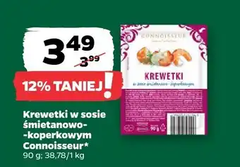 Krewetki w sosie śmietanowo-koperkowym Connoisseur