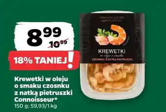 Krewetki w oleju z smaku czosnku z natką pietruszki Connoisseur